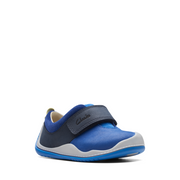 Clarks - Roller Fun T - Blue Combi Leather - Shoes