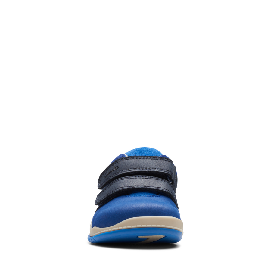 Clarks - Noodle Fun T - Blue Combi Leather - Shoes