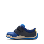 Clarks - Noodle Fun T - Blue Combi Leather - Shoes