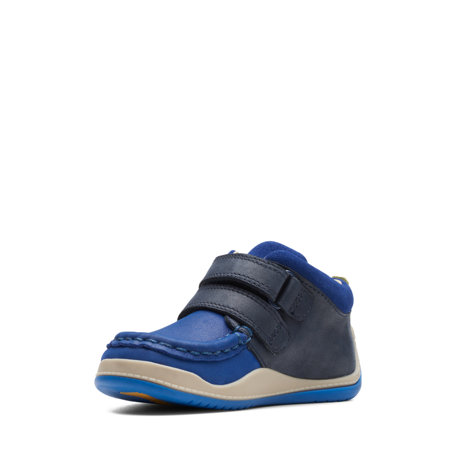 Clarks - Noodle Play T - Navy Combi - Boots