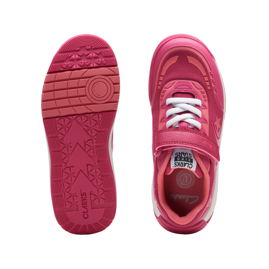 Clarks - CicaStarFlexK. - Pink Combi - Trainers