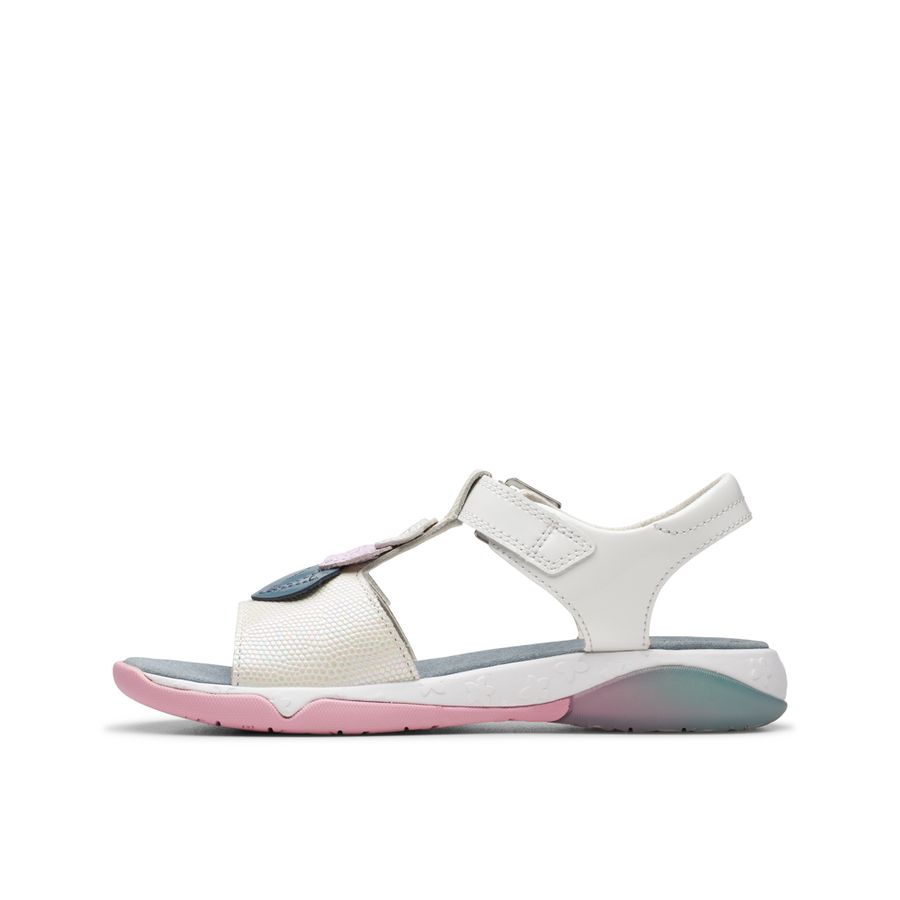 Clarks - Osian Charm  - White - Sandals