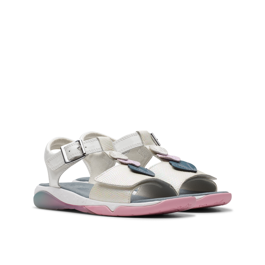 Clarks - Osian Charm  - White - Sandals