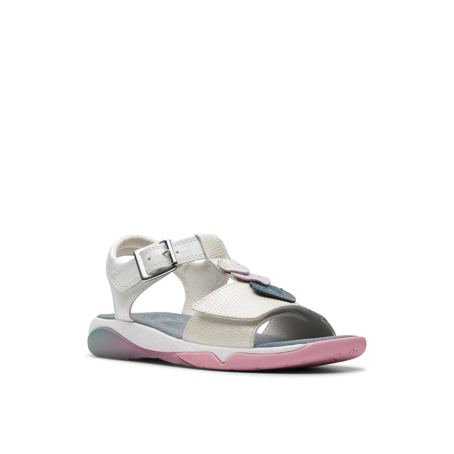 Clarks - Osian Charm  - White - Sandals