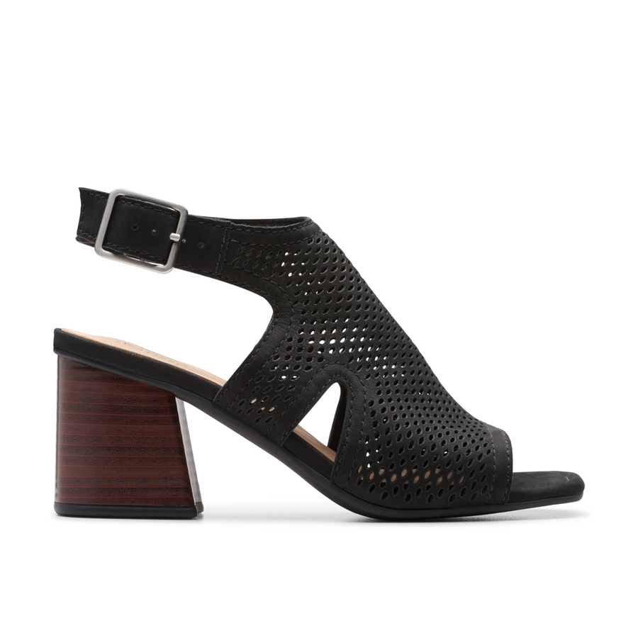 Clarks - Siara65 Flow - Black - Sandals