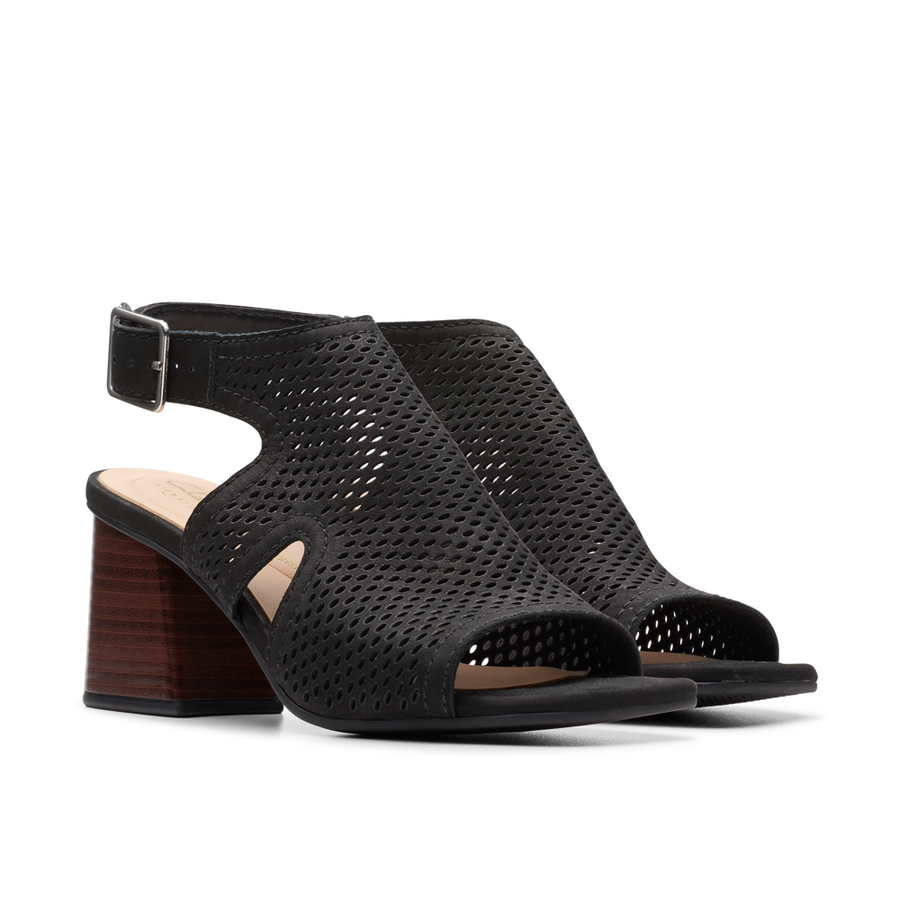 Clarks - Siara65 Flow - Black - Sandals