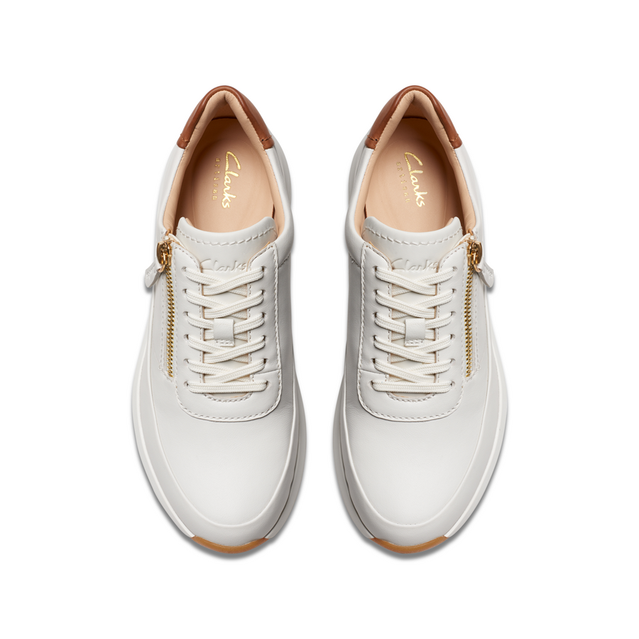 Clarks - Tivoli Zip - Off White - Shoes