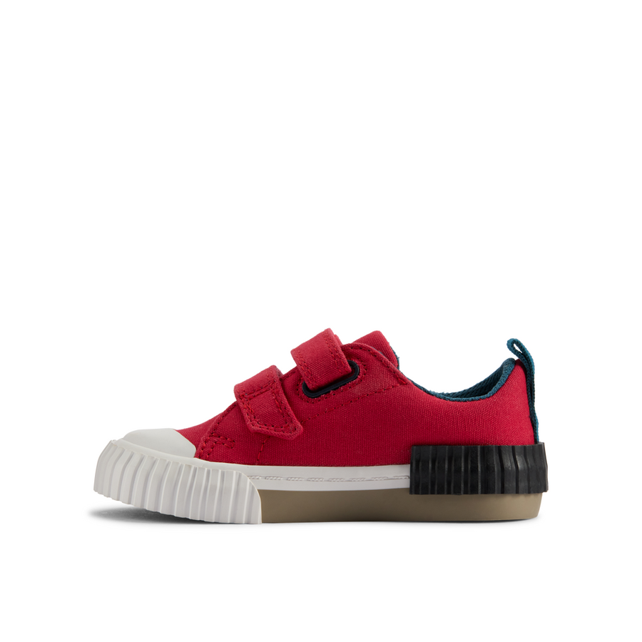 Clarks - FoxingTruck T - Red - Canvas Shoes