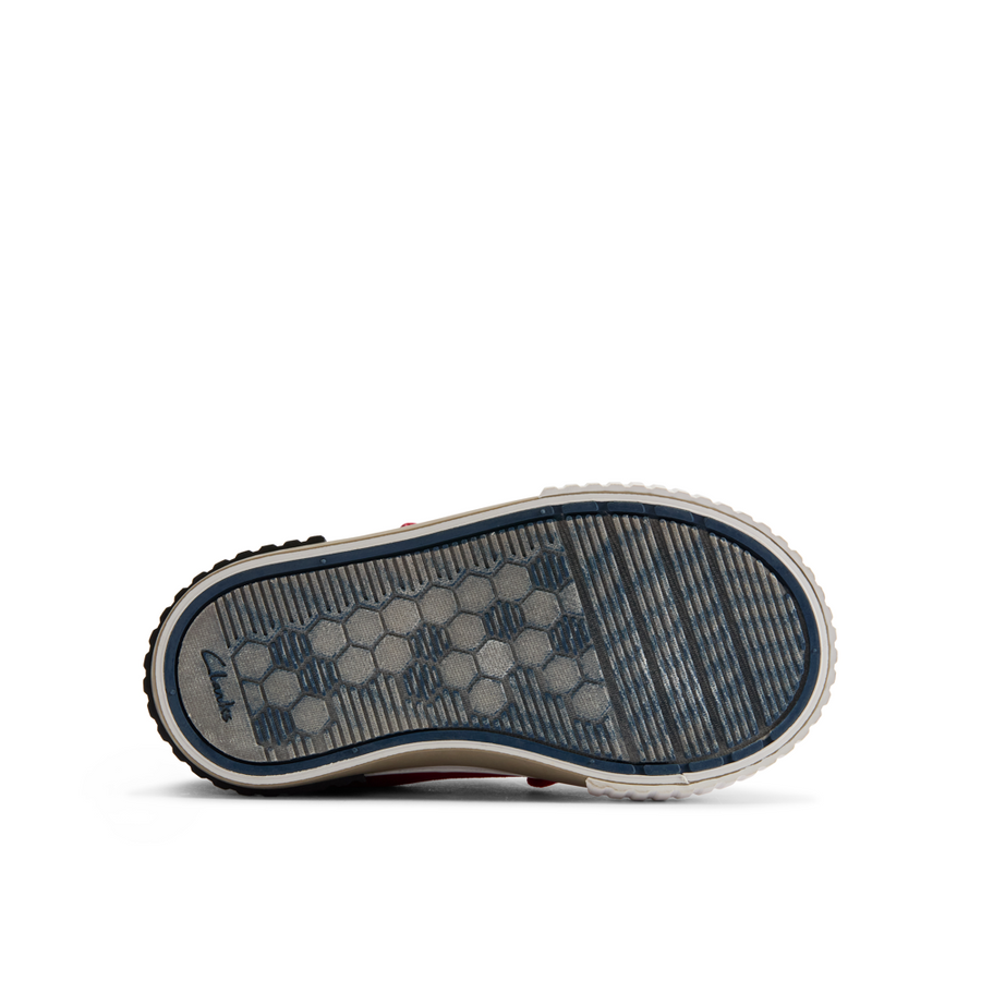 Clarks - FoxingTruck T - Red - Canvas Shoes