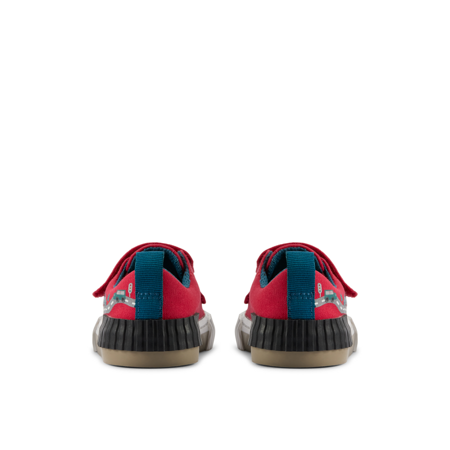 Clarks - FoxingTruck T - Red - Canvas Shoes