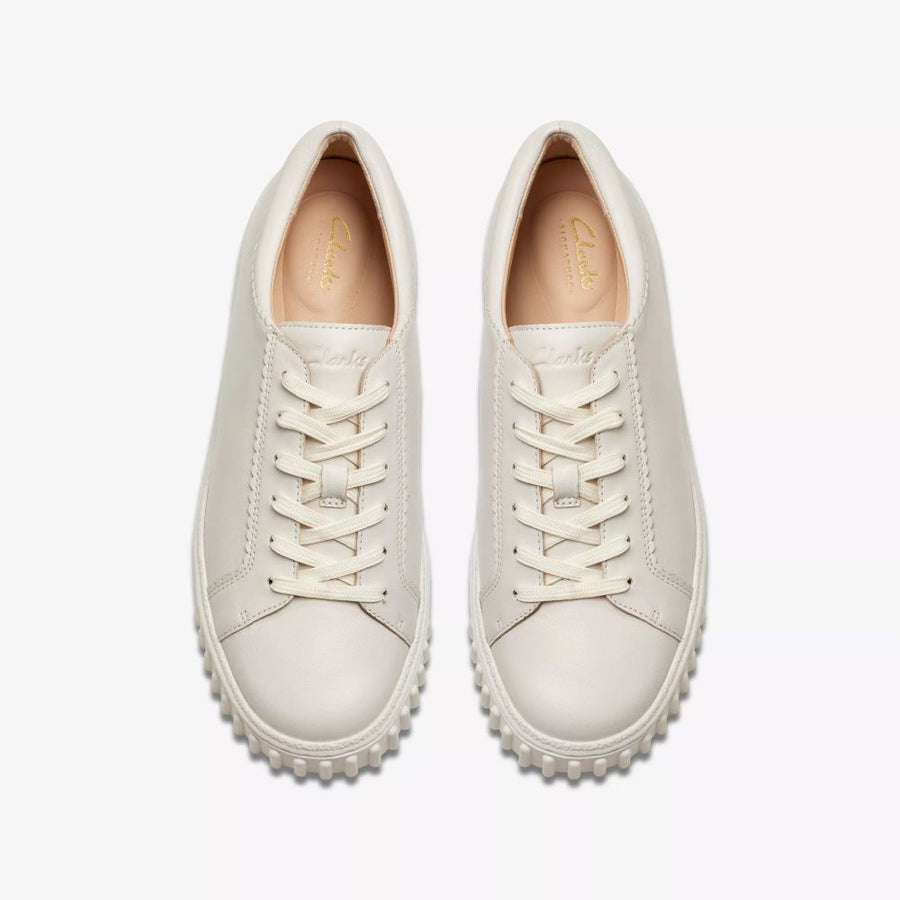 Clarks - Mayhill Walk - Off White Leather - Shoes