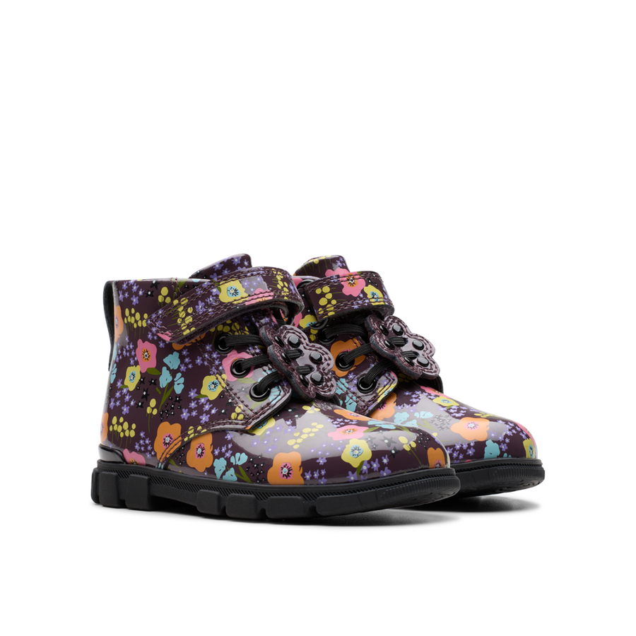 Clarks - Evyn Top T - Plum - Boots