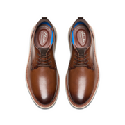 Clarks - Brantin Plain - Dark Tan Leather - Shoes