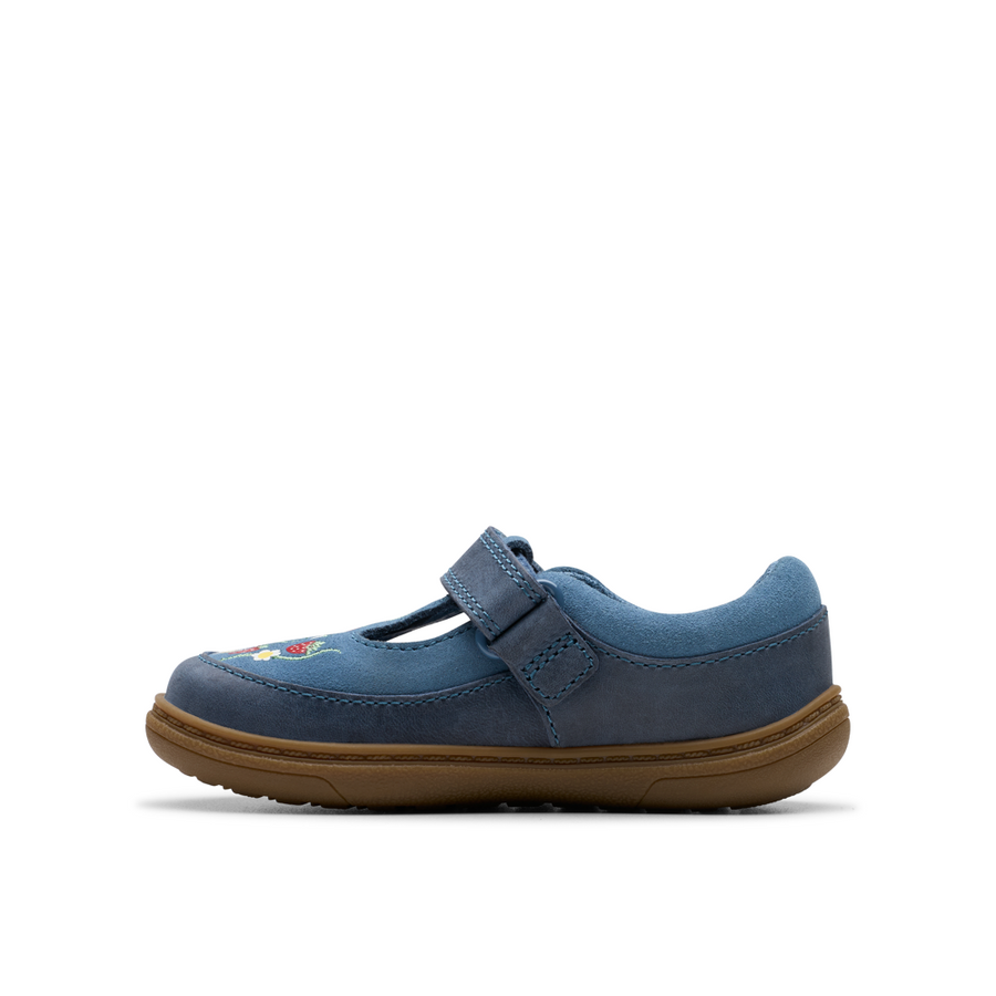Clarks - Flash Grow T  - Blue - Shoes