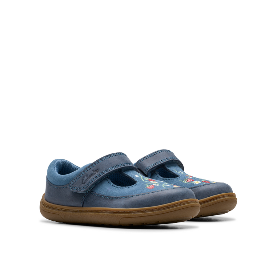 Clarks - Flash Grow T  - Blue - Shoes