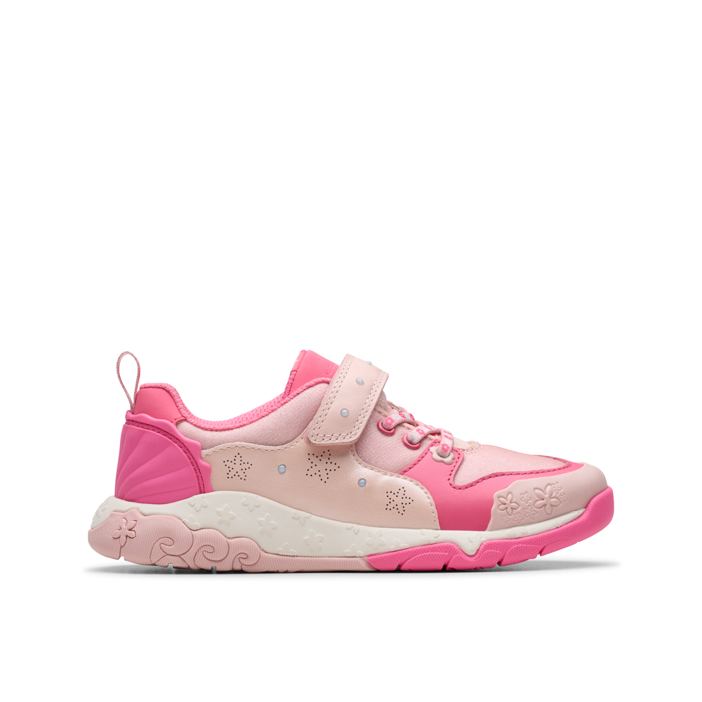 Clarks - Tidal Shell K - Pink Combi - Shoes