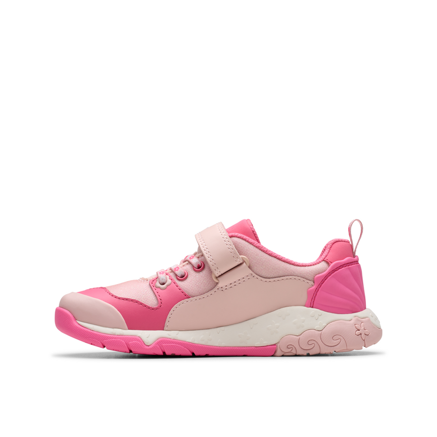 Clarks - Tidal Shell K - Pink Combi - Shoes
