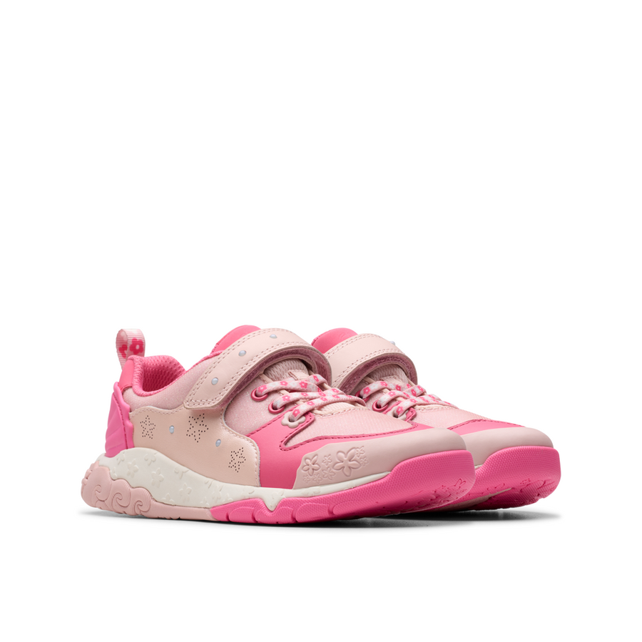 Clarks - Tidal Shell K - Pink Combi - Shoes