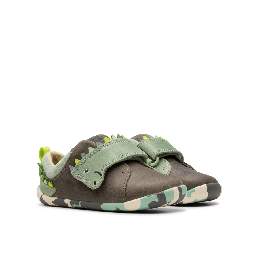 Clarks - RoamerSpiney T - Grey/Sage Suede - Shoes