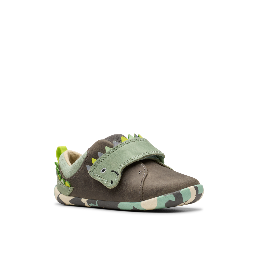 Clarks - RoamerSpiney T - Grey/Sage Suede - Shoes