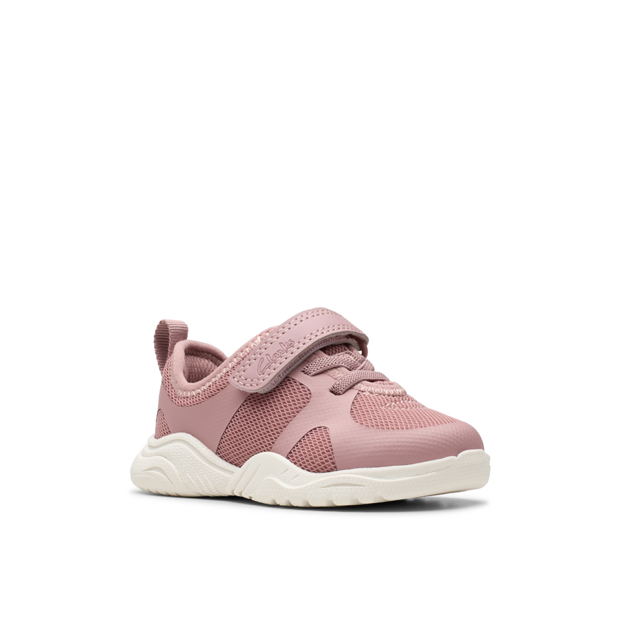 Clarks - Feather Ath T - Dusty Pink - Shoes