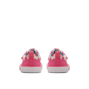 Clarks - FoxingShell K - Pink Canvas - Canvas Shoes