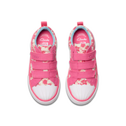 Clarks - FoxingShell K - Pink Canvas - Canvas Shoes