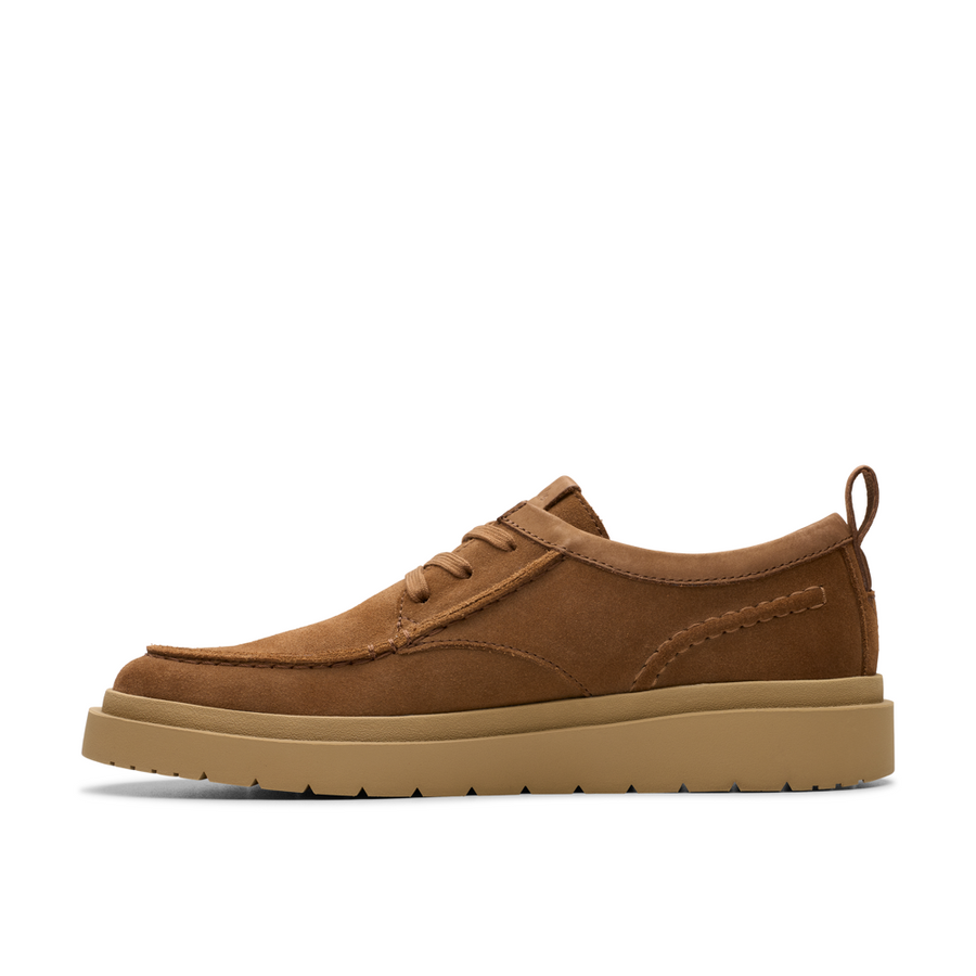 Clarks - Polden Moc - Cola Suede - Shoes