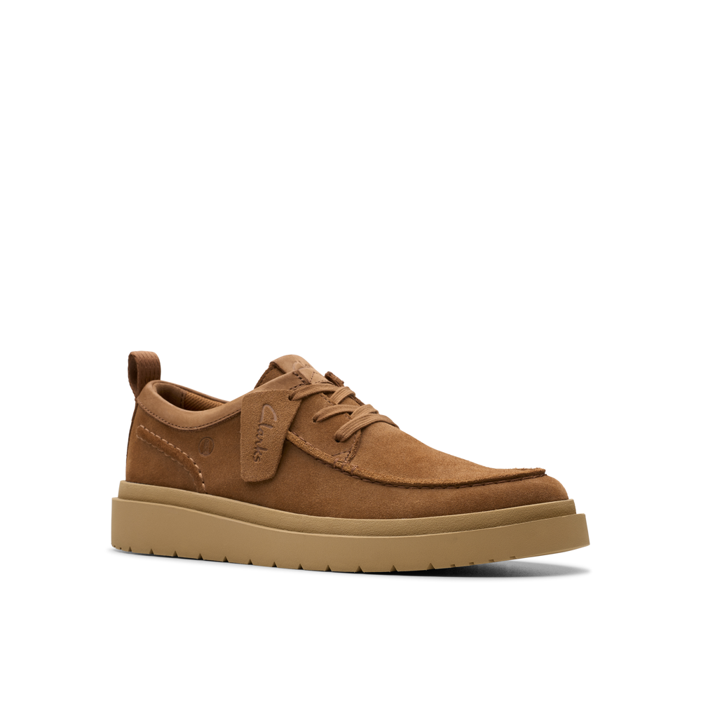 Clarks - Polden Moc - Cola Suede - Shoes
