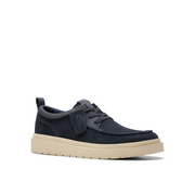Clarks - Polden Moc - Navy Suede - Shoes