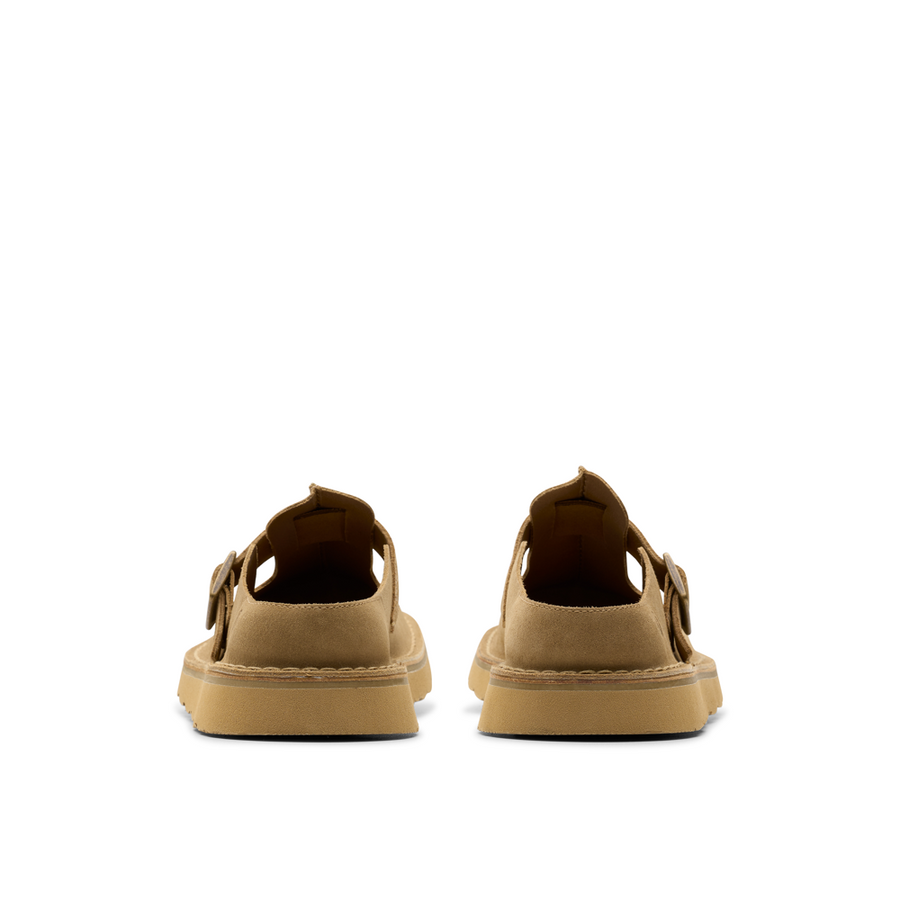 Clarks - Solsbury Mule - Dark Sand Suede - Sandals