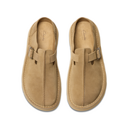 Clarks - Solsbury Mule - Dark Sand Suede - Sandals