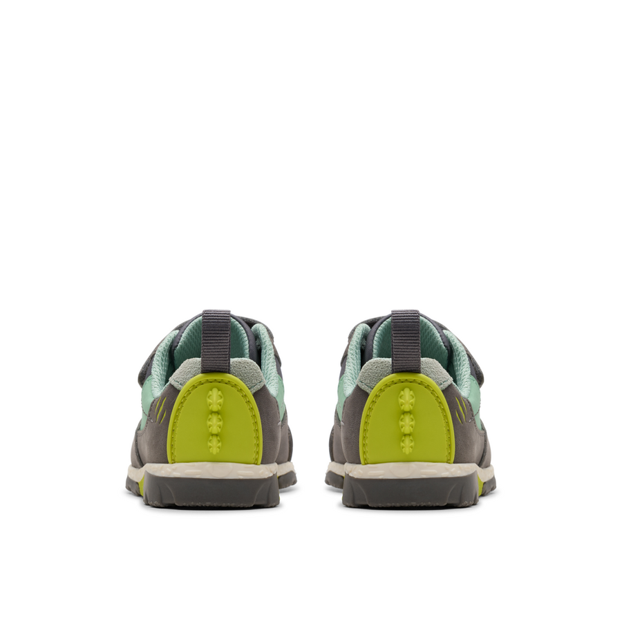 Clarks - Steggy2 Park T - Grey/Green - Shoes