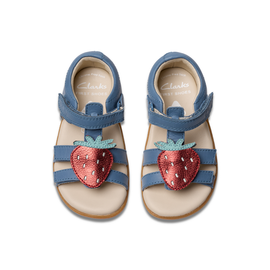 Clarks - Zora Berry T - Blue - Sandals