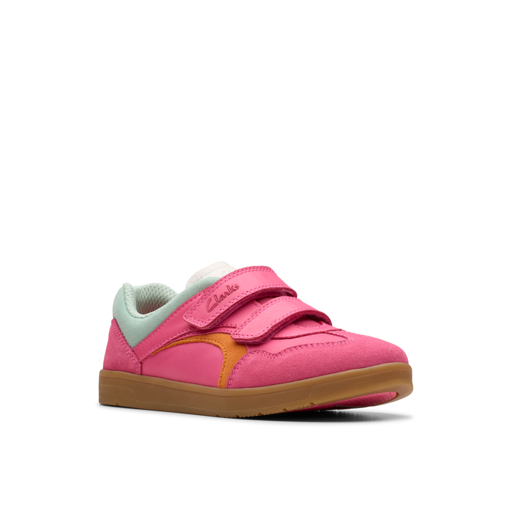 Clarks - Disco Vibe K - Hot Pink - Shoes