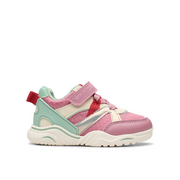 Clarks - FeatherPace T - Pink Multi - Shoes