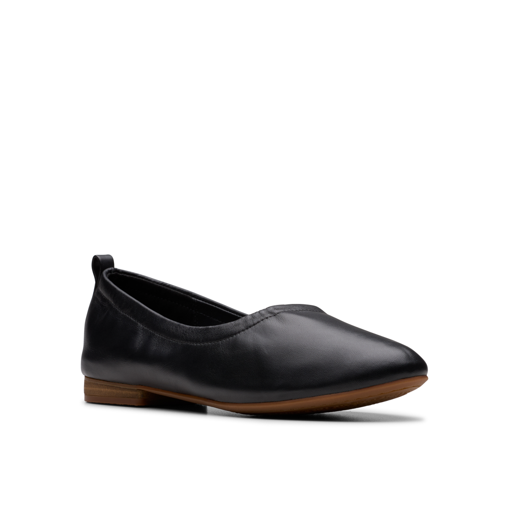 Clarks - Fawna Soft - Black Leather - Shoes