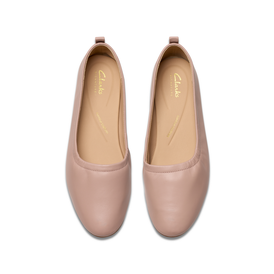 Clarks - Fawna Soft - Light Pink Leather - Shoes