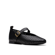 Clarks - Fawna Jane - Black Leather - Shoes