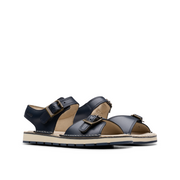 Clarks - PlaysunReef K - Navy Leather - Sandals