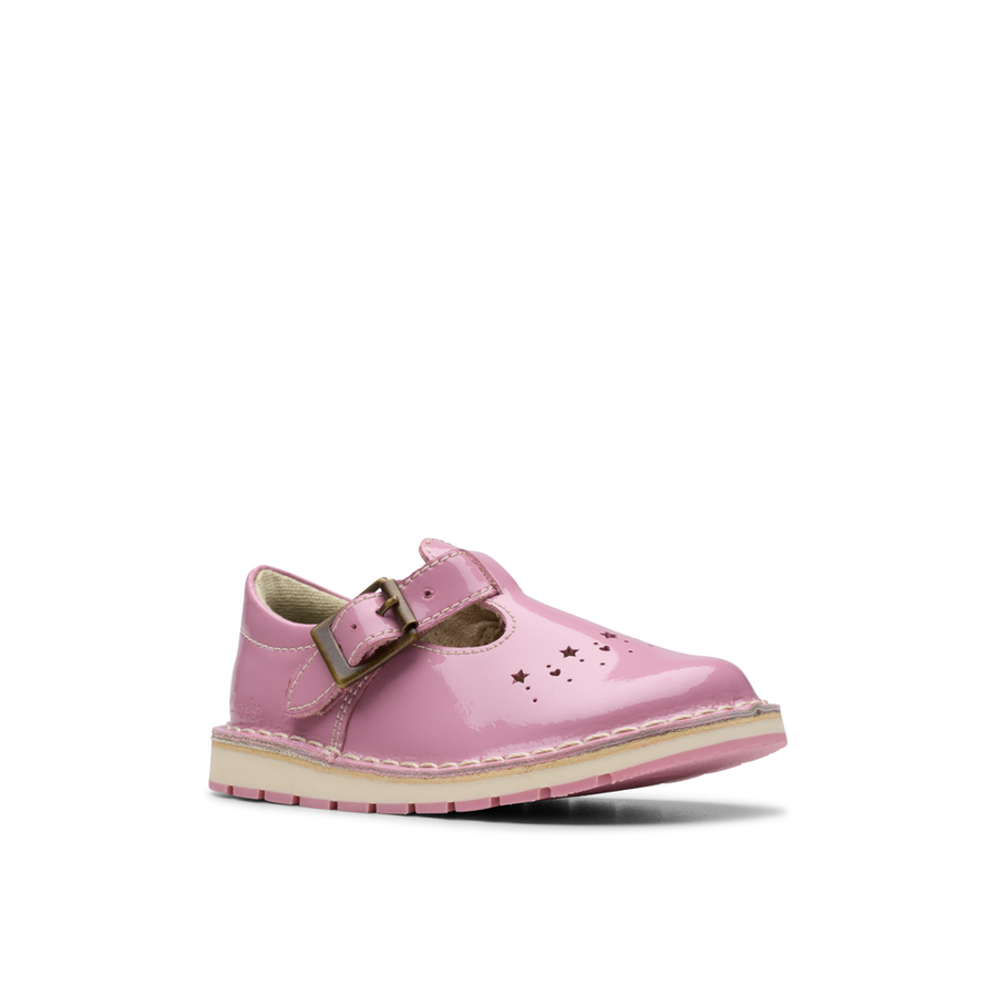 Clarks - Joyful Skip T - Pink Patent - Shoes