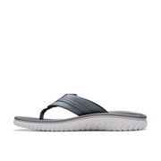 Clarks - Wesley Sun - Navy Leather - Sandals