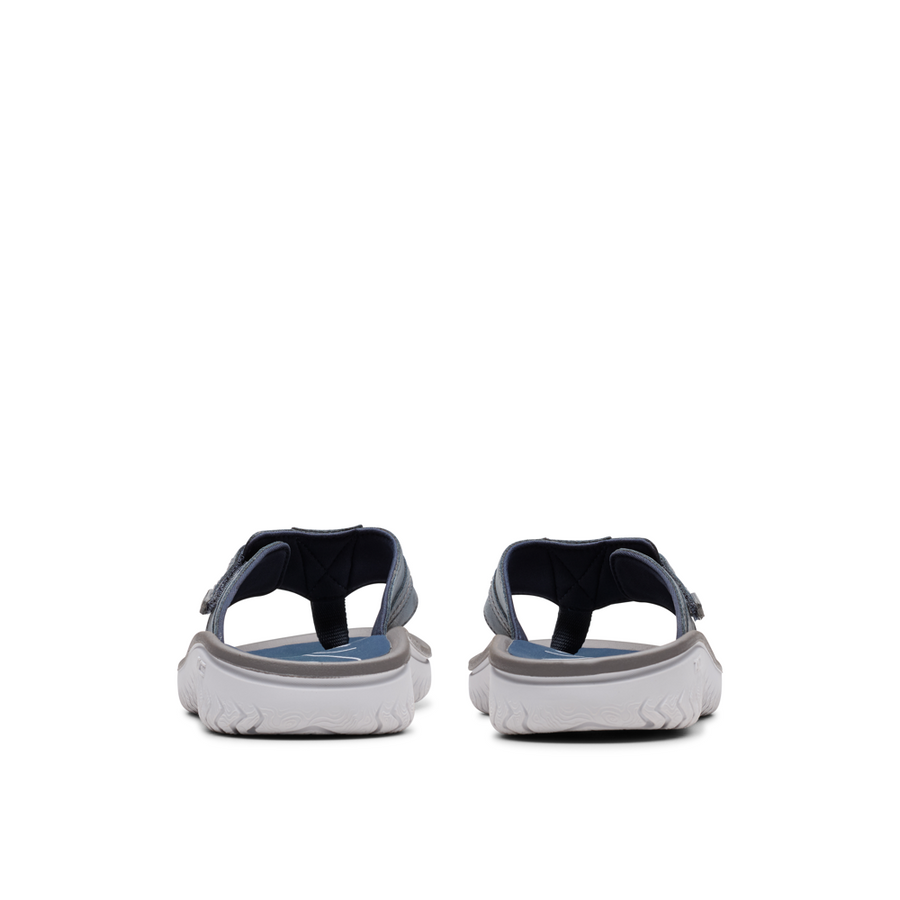 Clarks - Wesley Sun - Navy Leather - Sandals