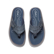 Clarks - Wesley Sun - Navy Leather - Sandals