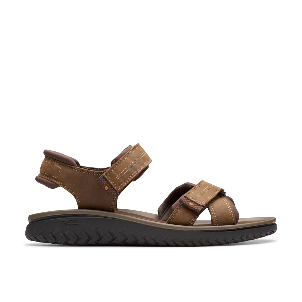 Clarks - Wesley Shore - Beeswax Leather - Sandals