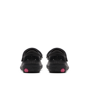 Clarks - Relda Wish K - Black Leather - School Shoes