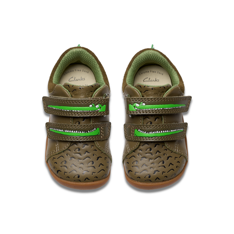 Clarks - RDRoamerSnap - Khaki Print - Shoes