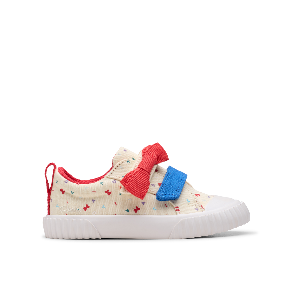 Clarks - RDFoxingBow T - Cotton - Shoes