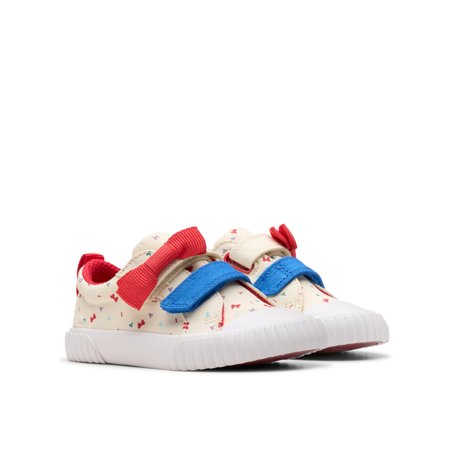 Clarks - RDFoxingBow T - Cotton - Shoes