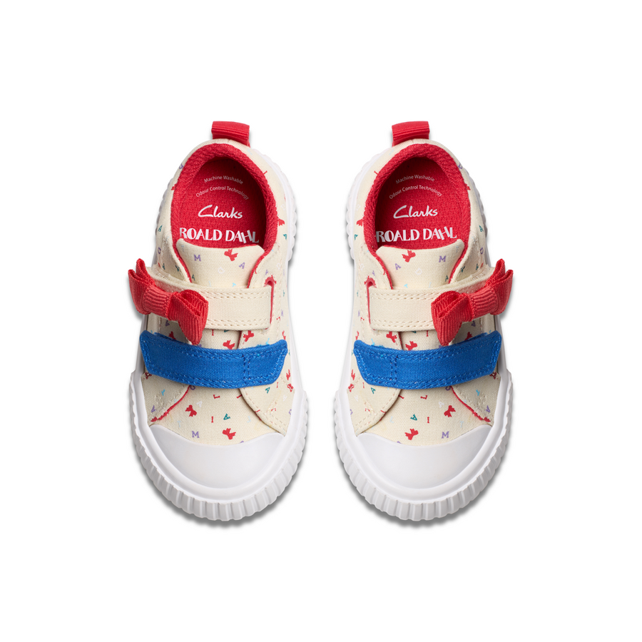 Clarks - RDFoxingBow T - Cotton - Shoes